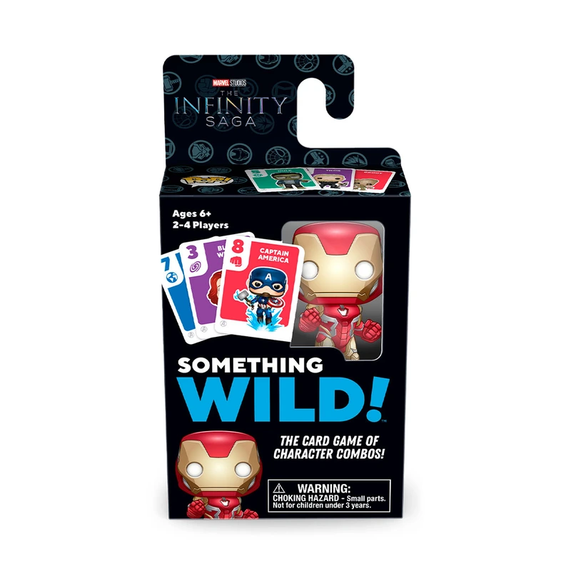 Настільна гра з картками FUNKO Something Wild серії "Війна нескінченності" - ЗАЛІЗНА ЛЮДИНА — Funko