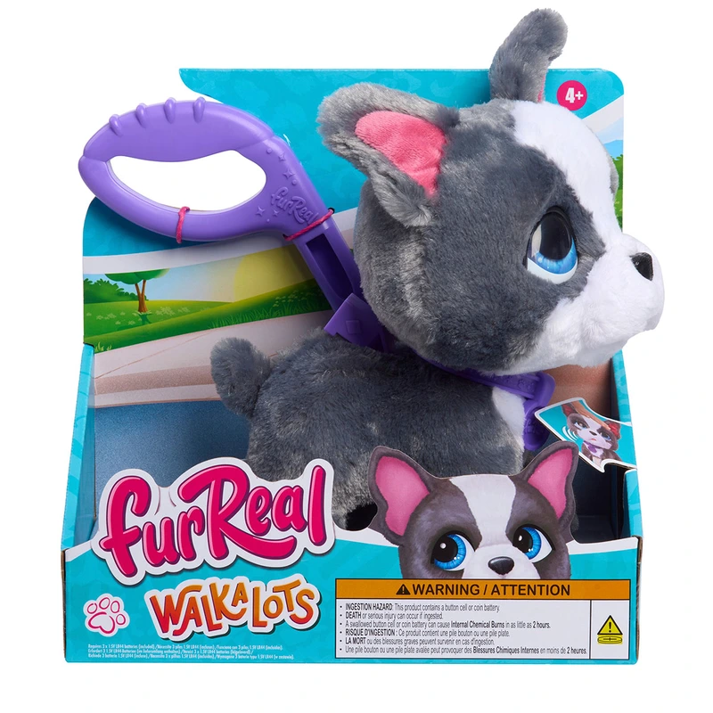 Інтерактивна іграшка FURREAL серії "Walk-a-Lots" – ФРАНЦУЗЬКИЙ БУЛЬДОГ