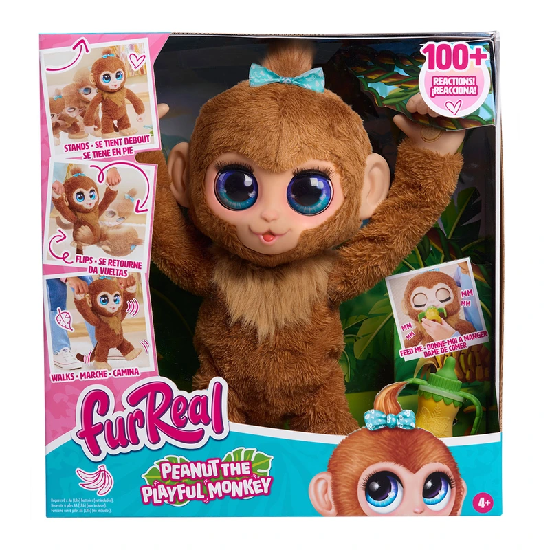 Інтерактивна іграшка FURREAL – ГРАЙЛИВА МАВПОЧКА АРАХІС — Furreal