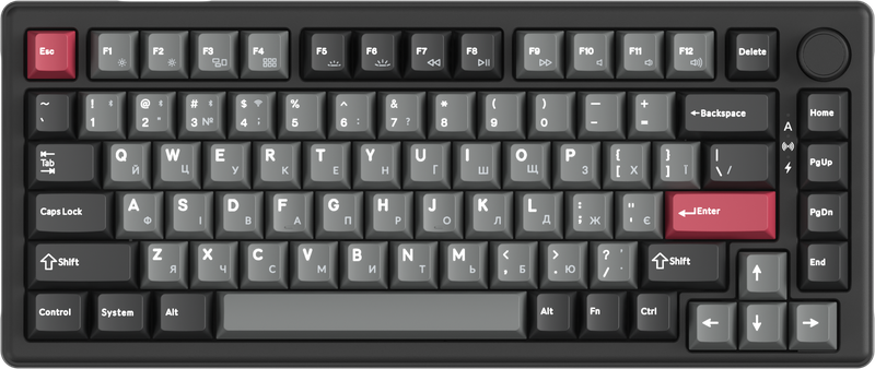 Бездротова механічна клавіатура GamePro Asgard Yord (MK266BK)