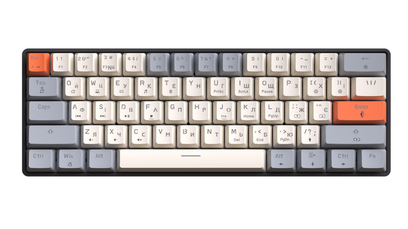 Дротова механічна клавіатура GamePro MK130 V2 Infinity QLAB Sakura Black (MK130-V2-B-QS) — GamePro