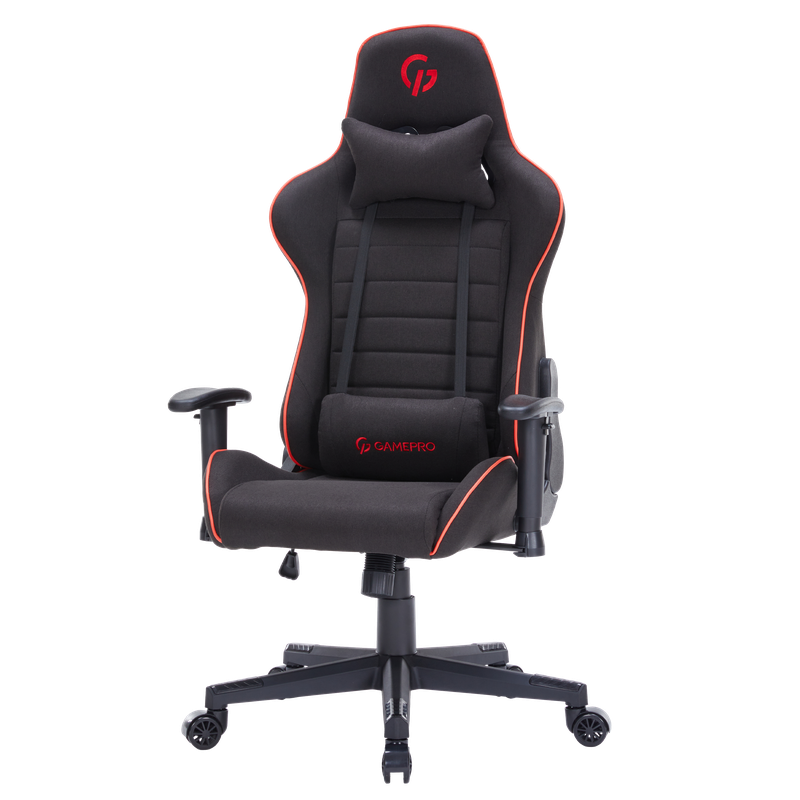 Крісло ігрове GamePro GC575FB Fabric Black&amp;Red — GamePro