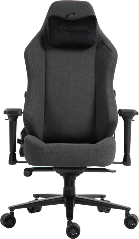 Крісло ігрове GamePro GC775DG Fabric Dark Gray — GamePro