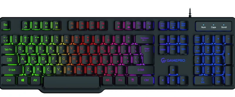 Клавіатура дротова GamePro GK380