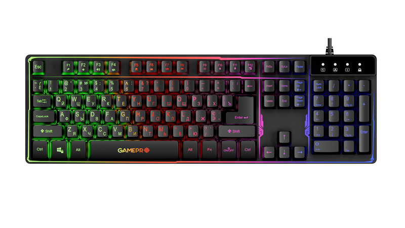 Клавіатура дротова GamePro Nitro+ (GK576)