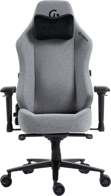 Крісло ігрове GamePro GC775G Fabric Gray — GamePro