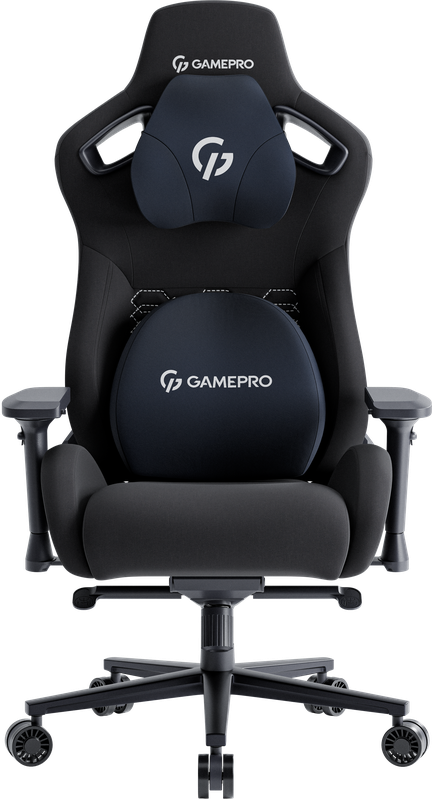 Крісло ігрове GamePro GC900B Fabric Black — GamePro
