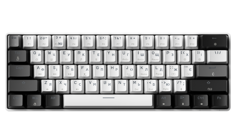 Механічна клавіатура GamePro Genesis Infinity  (MK130BW)  outemu swithes