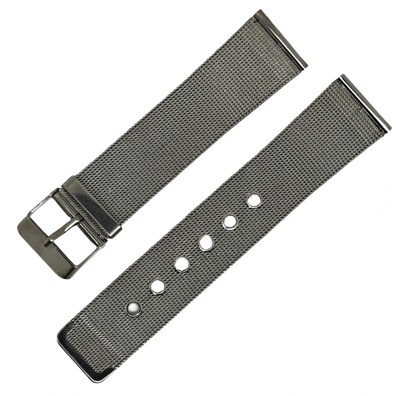 Ремінець металевий срібний розмір 20 Geneva — Geneva