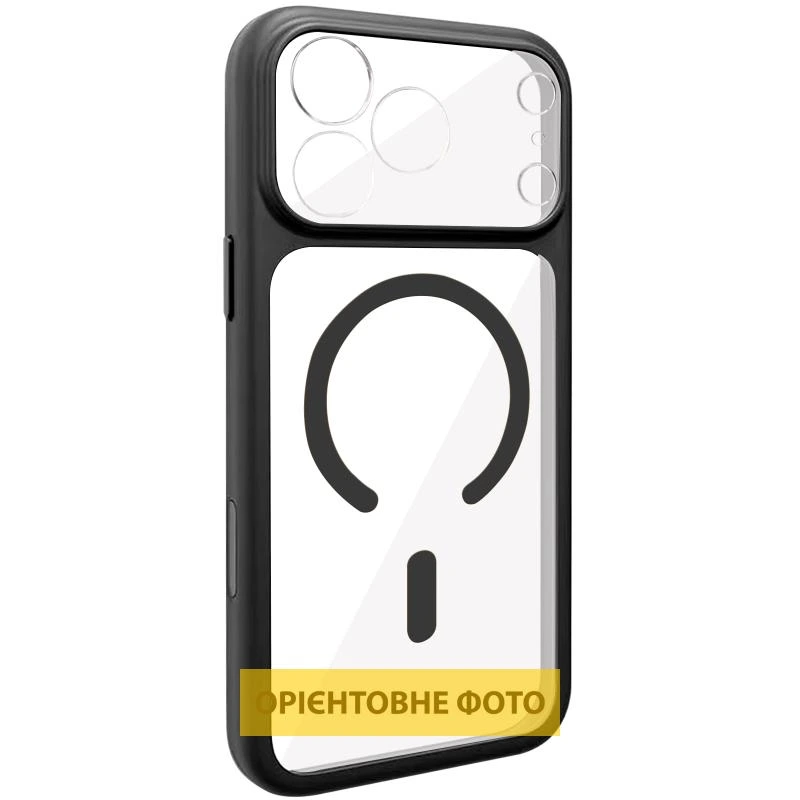 Чохол TPU GETMAN Moon Clear with MagSafe для Apple iPhone 12 Pro Max / 13 Pro Max (6.7") Brown