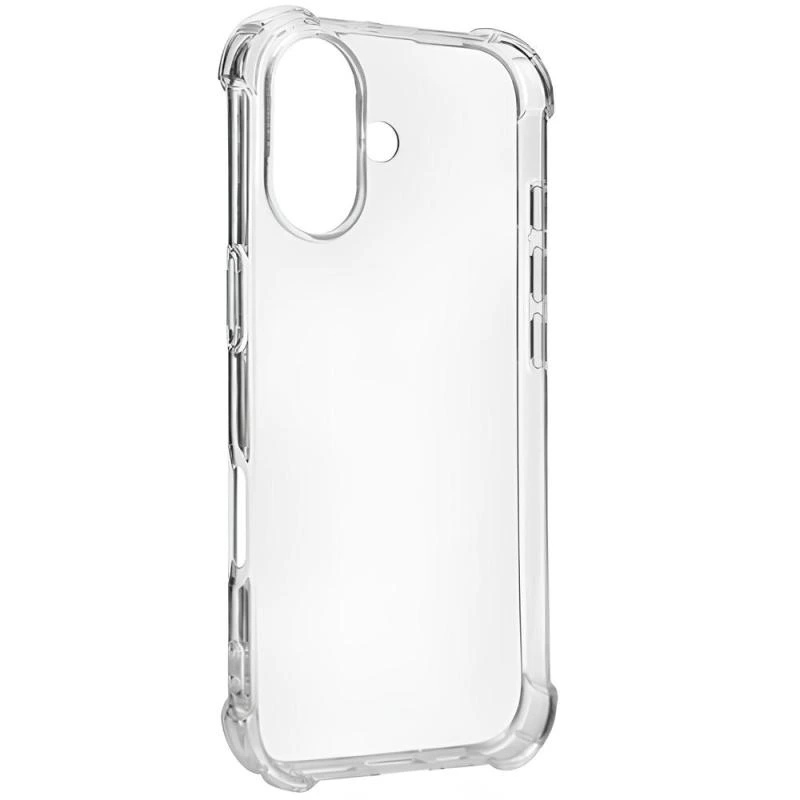 TPU чохол GETMAN Ease logo посилені кути для Apple iPhone 17 (6.3") Безбарвний (прозорий)