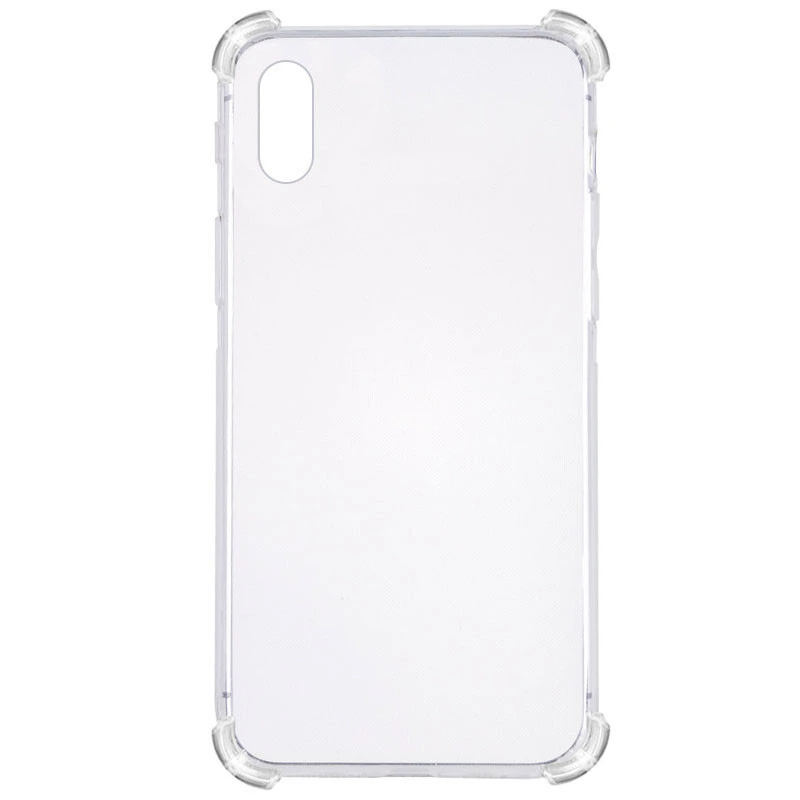 TPU чохол GETMAN Ease logo посилені кути для Apple iPhone XR (6.1") Безбарвний (прозорий)