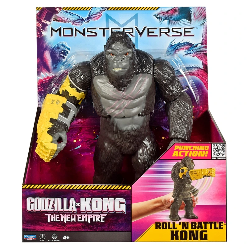 Фігурка GODZILLA VS. KONG – КОНГ ГІГАНТ ГОТОВИЙ ДО БОЮ (28 см)