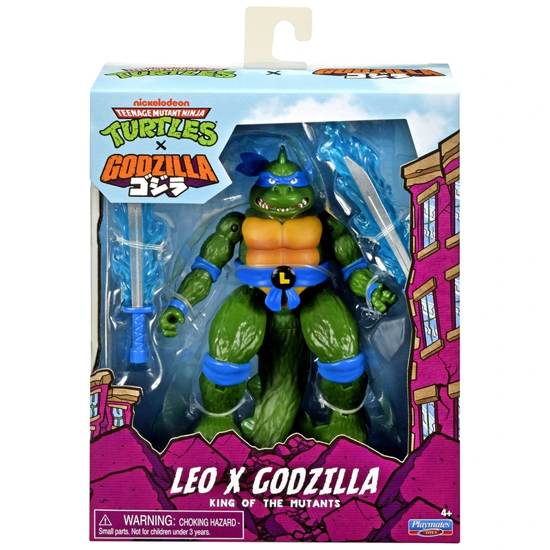 Фігурка TMNT X GODZILLA – ЛЕО В ОБРАЗІ ҐОДЗІЛЛИ — Godzilla vs. Kong
