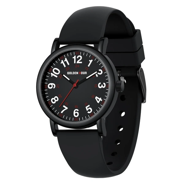 Унісекс годинники GoldenHour Trend Black — GoldenHour