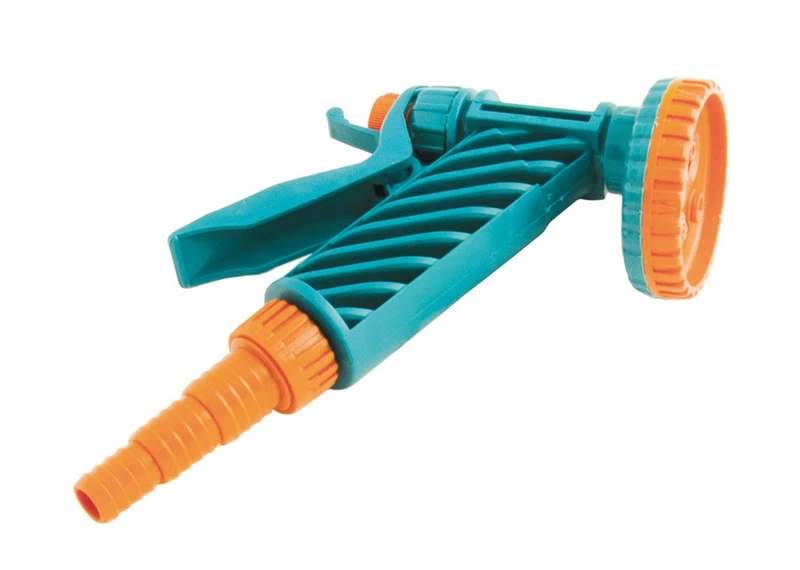 Пістолет для поливу ГОСПОДАР "Душ" з фіксатором 5 режимів зі штуцером 92-9114 — ГОСПОДАР