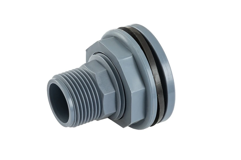 Врізання в бак ГОСПОДАР ¾'' із зворотним різьбленням 92-8905 — ГОСПОДАР