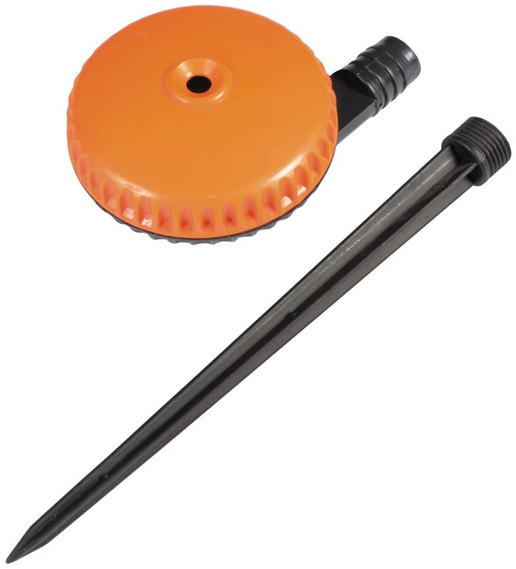 Зрошувач для поливу ГОСПОДАР "Равлик" Ø 9 см шланг ¾" на ніжці 92-9013