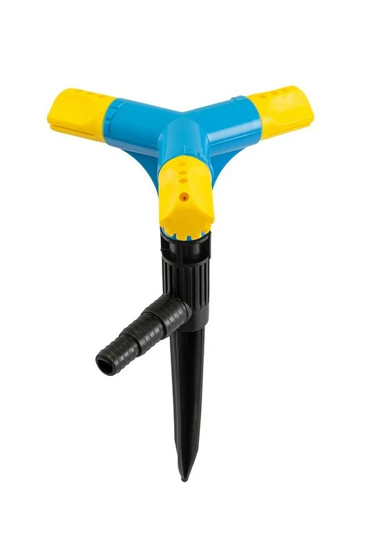 Зрошувач для поливу ГОСПОДАР "Вертоліт-3" ЕКО на ніжці 92-9035 — ГОСПОДАР