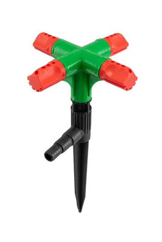 Зрошувач для поливу ГОСПОДАР "Вертоліт-4" ЕКО на ніжці 92-9045 — ГОСПОДАР