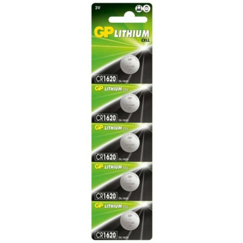 Батарейка GP CR1620 Lithium (5шт) — GP