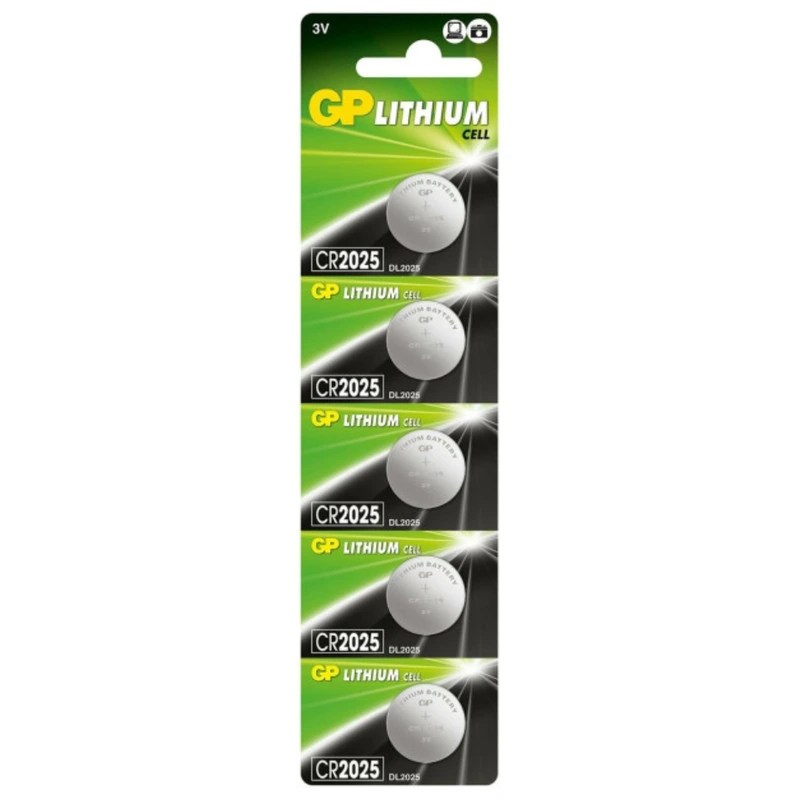Батарейка GP CR2025 Lithium (5шт) — GP