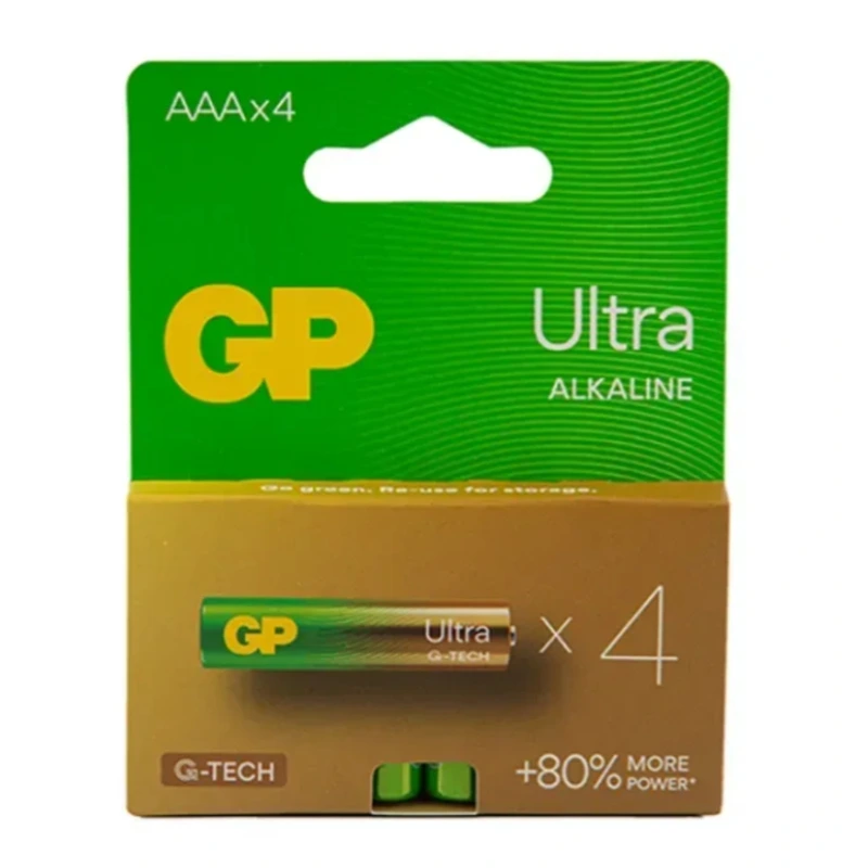 Батарейка GP LR3/AAA ULtra Alkaline (4шт) — GP
