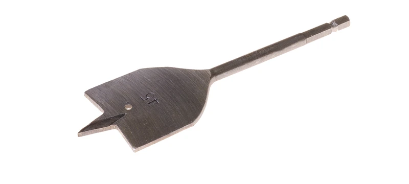 Свердло для дерева GRANITE пір'яне 45х152 мм 6-гранний хвостовик ¼" 2-12-045