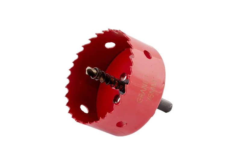 Свердло корончате GRANITE Bi-Metal HSS M42 76 мм 6-09-076