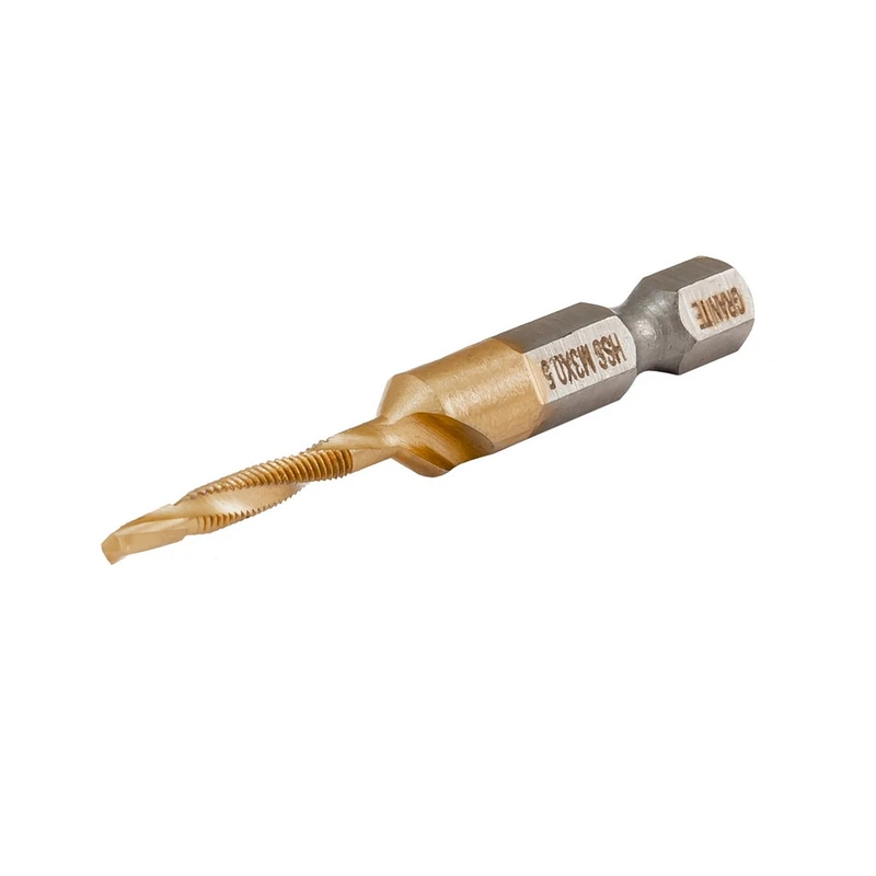 Свердло-мітчик GRANITE HSS M3х0.5 мм DIN338 11-03-050 — GRANITE