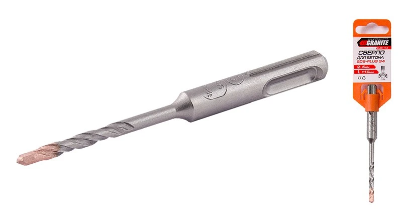 Свердло для бетону GRANITE SDS-PLUS S4 5×110 мм 0-05-110