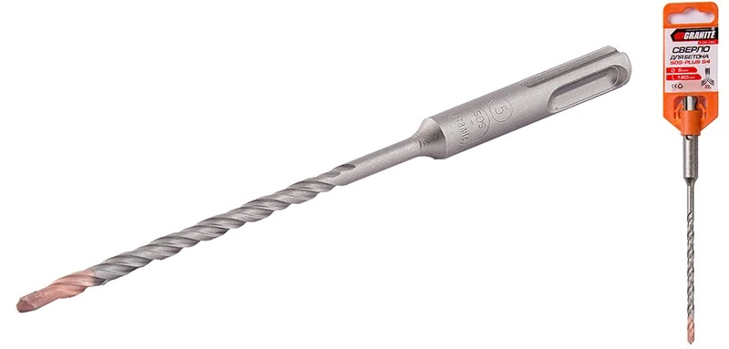 Свердло для бетону GRANITE SDS-PLUS S4 5×160 мм 0-05-160