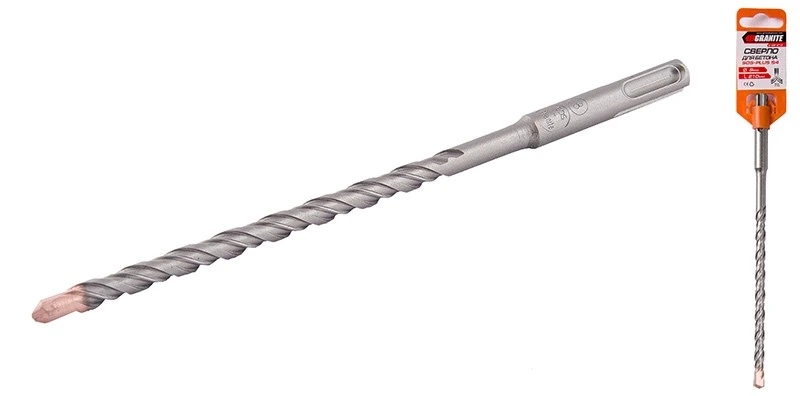 Свердло для бетону GRANITE SDS-PLUS S4 8×210 мм 0-08-210
