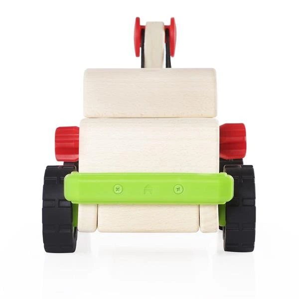 Велика машинка Guidecraft Block Science Trucks Евакуатор дерев'яний 37 см (G7532) — Guidecraft