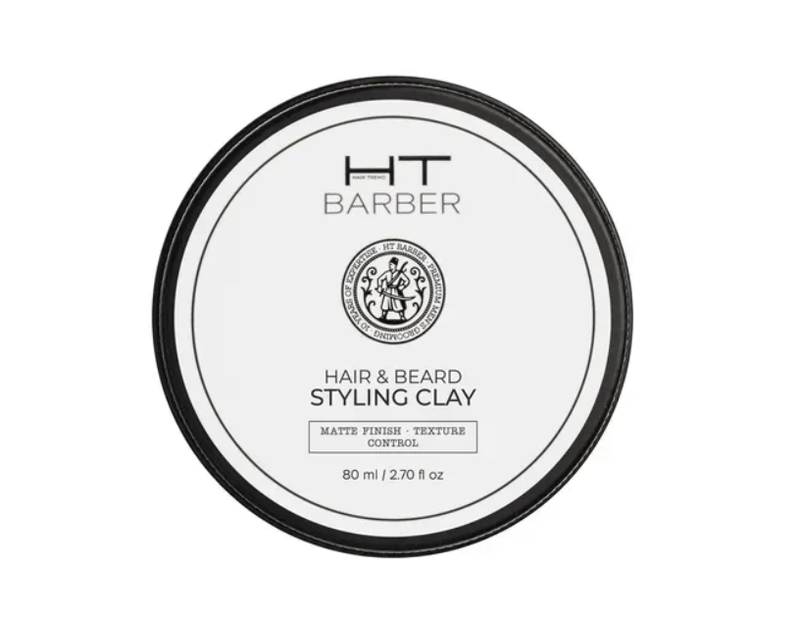 HAIR TREND BARBER Глина для укладання волосся та бороди, 80 мл