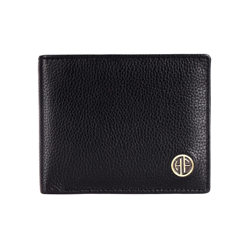 Чоловічий шкіряний гаманець Hammonds Flycatcher HF594 Black (Чорний) — Hammonds Flycatcher