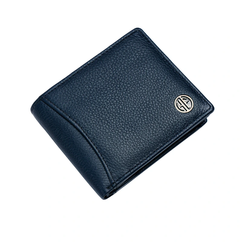 Чоловічий шкіряний гаманець Hammonds Flycatcher HF592 Blue (Синій) — Hammonds Flycatcher