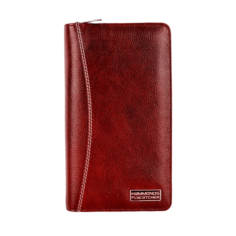 Дорожнє шкіряне портмоне Hammonds Flycatcher PH601 Brown (Коричневий) — Hammonds Flycatcher