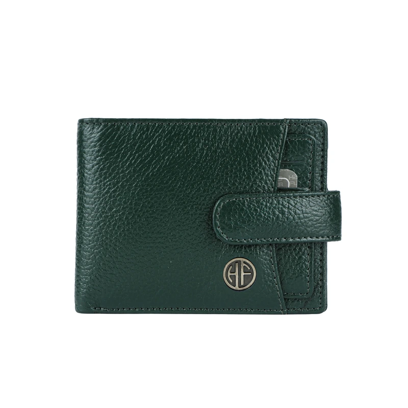 Чоловічий шкіряний гаманець Hammonds Flycatcher HF502 Green (Зелений) — Hammonds Flycatcher