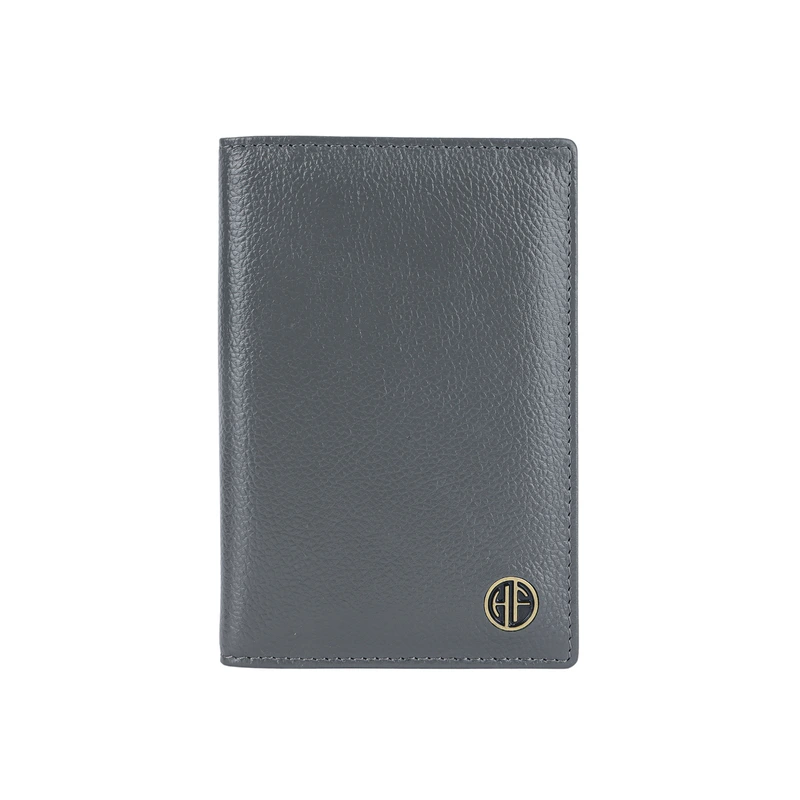 Шкіряна обкладинка для паспорта Hammonds Flycatcher PH602 Grey (Сірий) — Hammonds Flycatcher