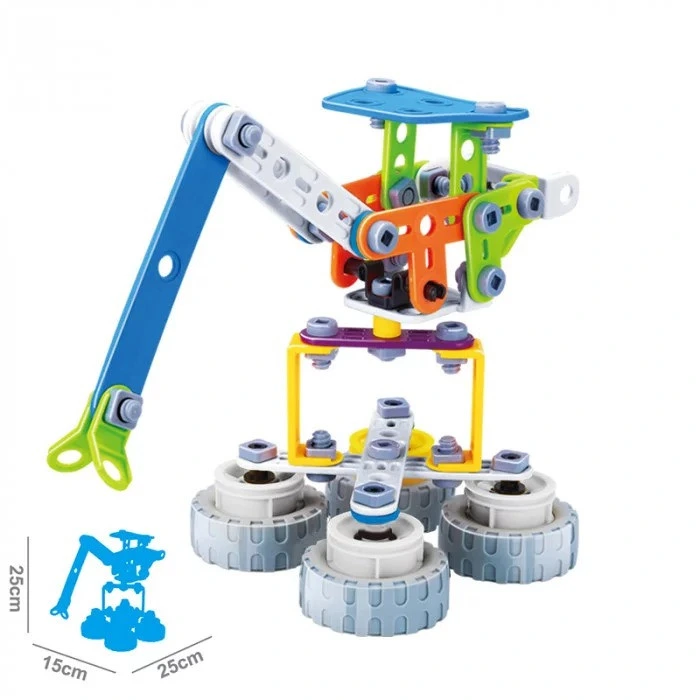 Конструктор Build&Play "Портовий кран" HANYE J-7701, 92 елементи — HANYE