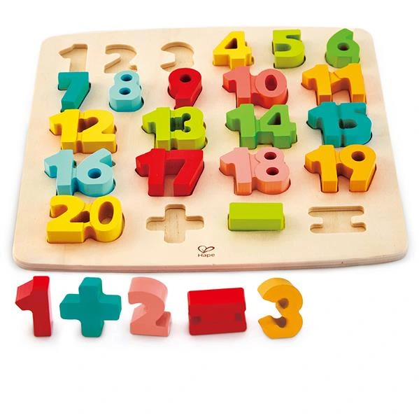 Дерев'яний пазл Hape Цифри (E1550) — Hape