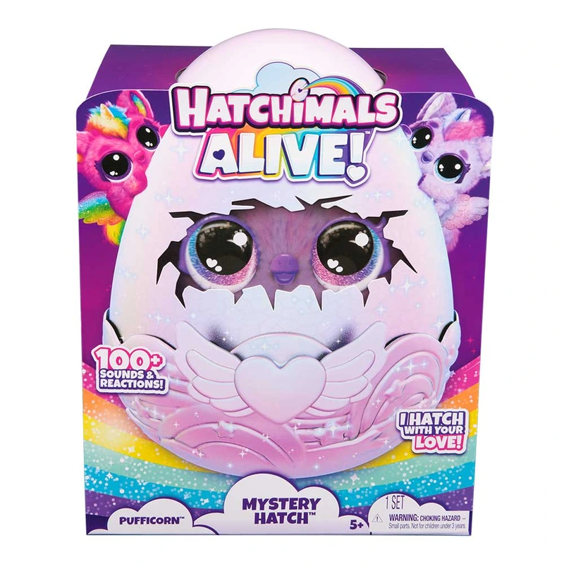 Hatchimals: Інтерактивна Паффі в яйці (в асортименті)