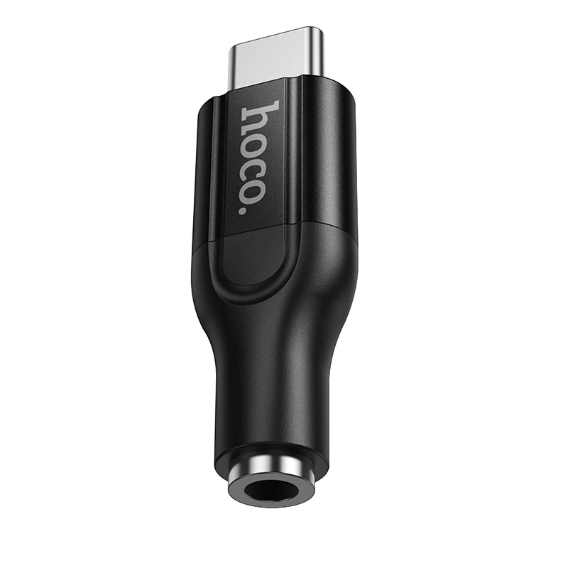 Аудіо перехідник HOCO UPA35 Mia digital audio converter Type-C to 3.5 Black