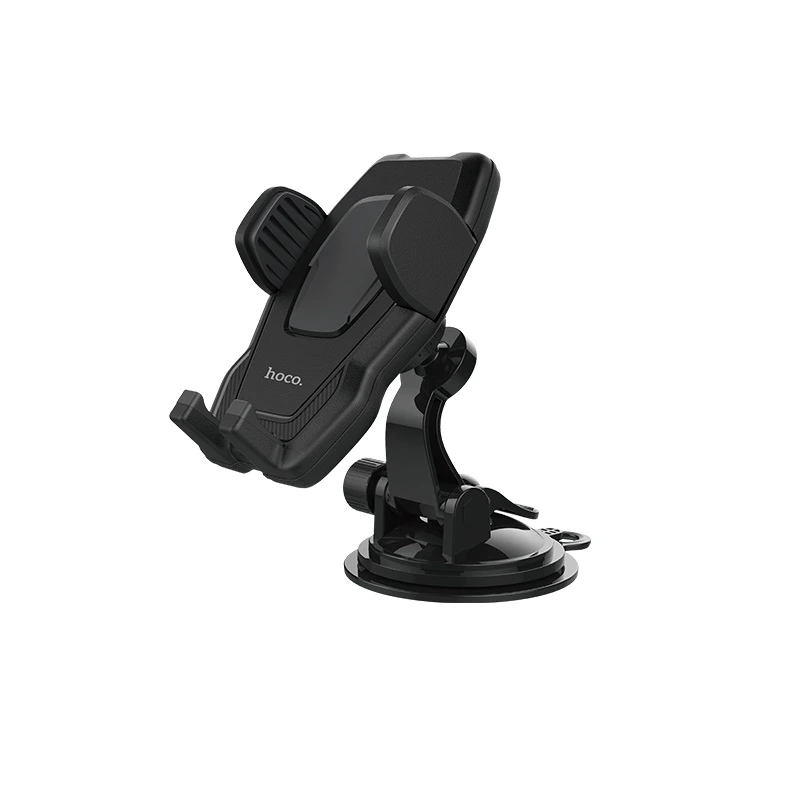 Автотримач для телефона HOCO CA31 cool run suction cup car holder Black — Hoco