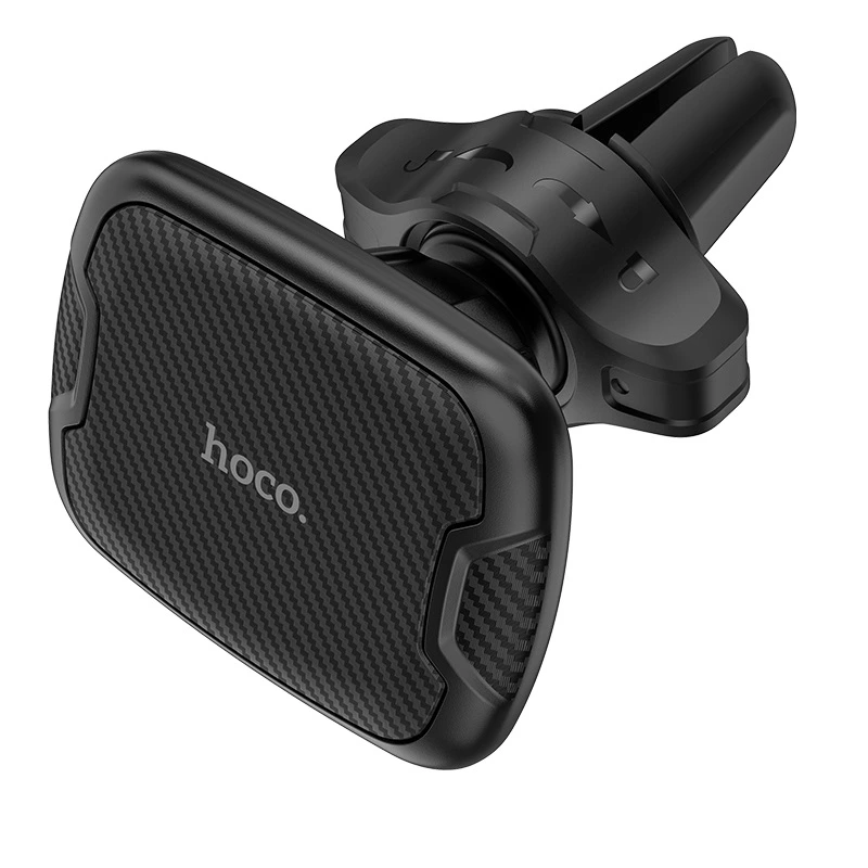 Автотримач для телефона HOCO CA65 Sagittarius series air outlet magnetic car holder Black — Hoco