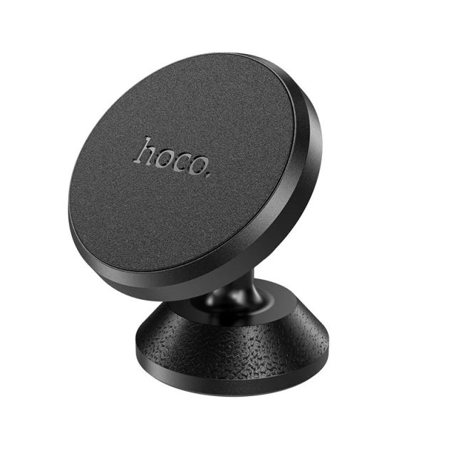 Автотримач для телефона HOCO CA79 Ligue central console magnetic car holder Black — Hoco