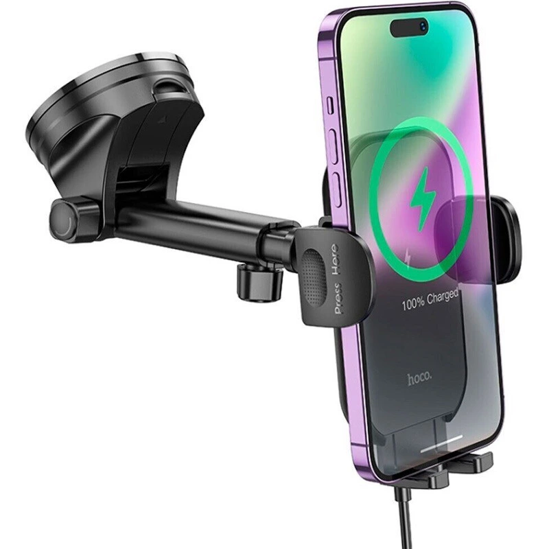 Автотримач з БЗП Hoco HW5 Black