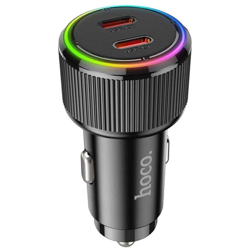 АЗП Hoco NZ14B Guerrero PD50W (2C) Black — Hoco