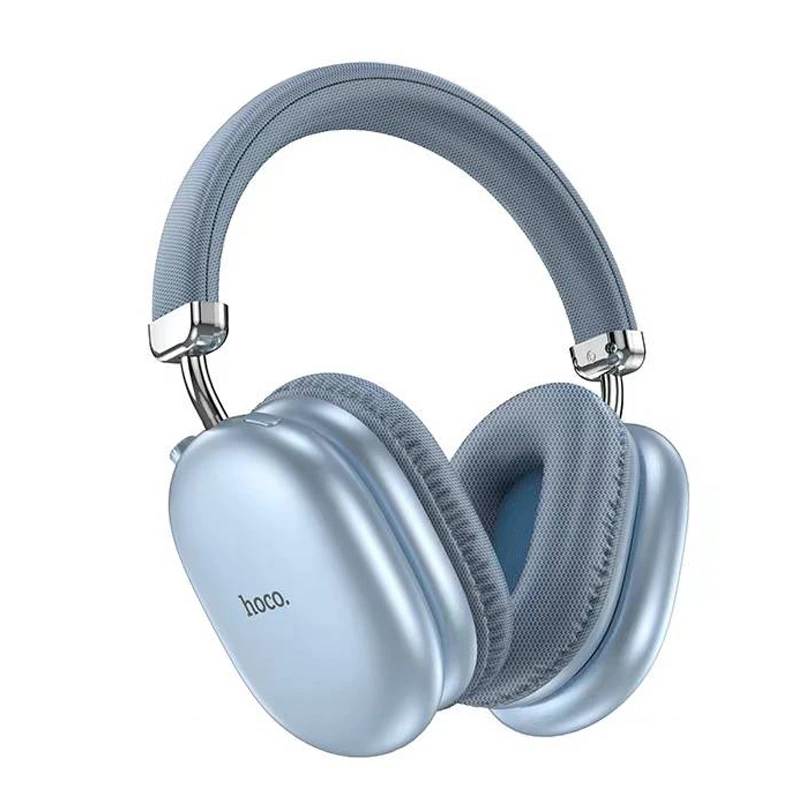 Бездротові накладні навушники HOCO W35 Max Joy BT headphones Sky Blue — Hoco